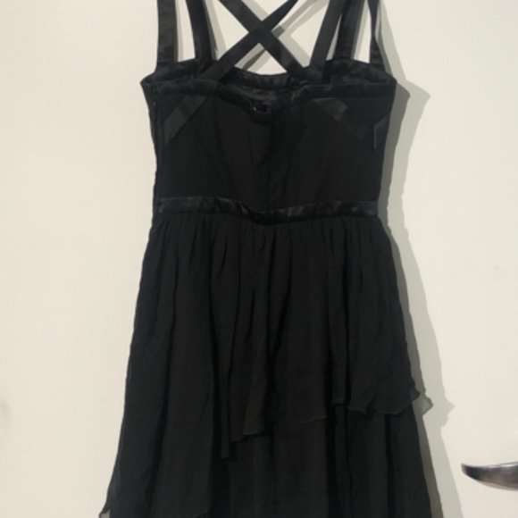 Beautiful Black Versace H&M Corset Dress - Fits XS - Picture 5 of 6